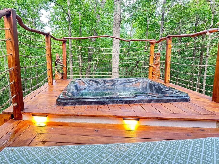 Secluded Rv With Private Hot Tub Apartment Rutherfordton Luaran gambar